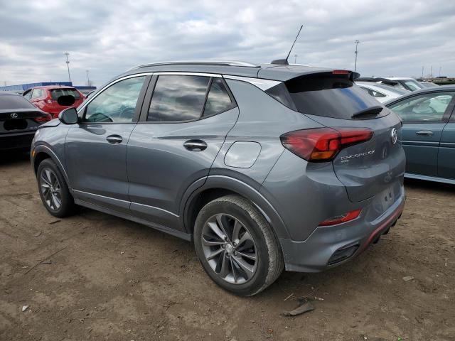 KL4MMESLXMB040259 - 2021 BUICK ENCORE GX SELECT GRAY photo 2