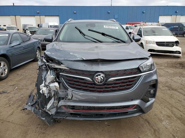 KL4MMESLXMB040259 - 2021 BUICK ENCORE GX SELECT GRAY photo 5