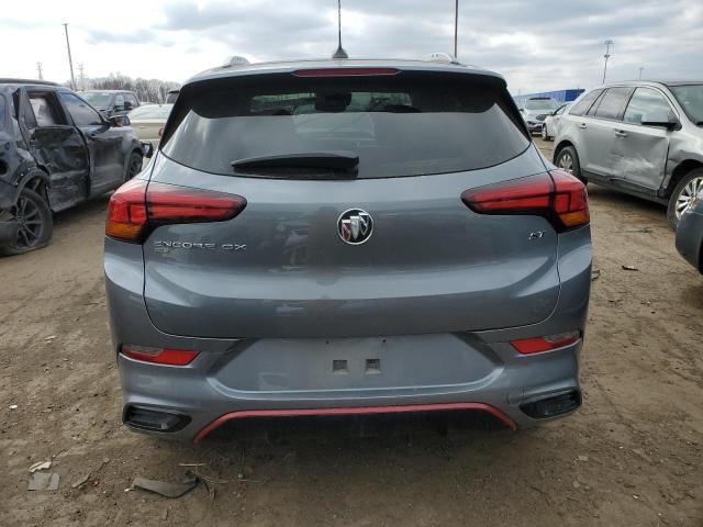 KL4MMESLXMB040259 - 2021 BUICK ENCORE GX SELECT GRAY photo 6