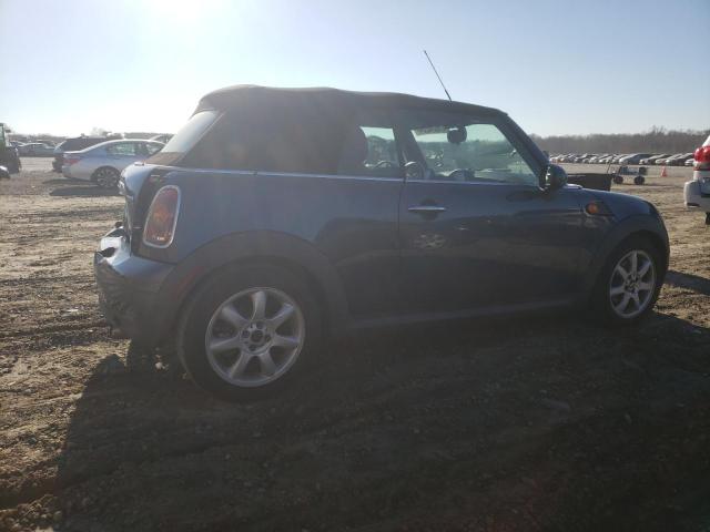 WMWMR33519TU96824 - 2009 MINI COOPER BLUE photo 3