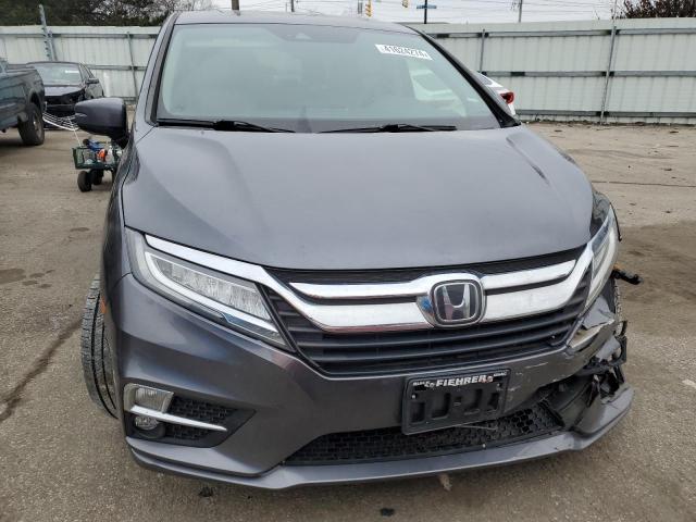 5FNRL6H9XKB005909 - 2019 HONDA ODYSSEY ELITE GRAY photo 5