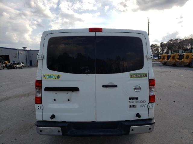 5BZBF0AA4DN201522 - 2013 NISSAN NV 3500 S WHITE photo 6