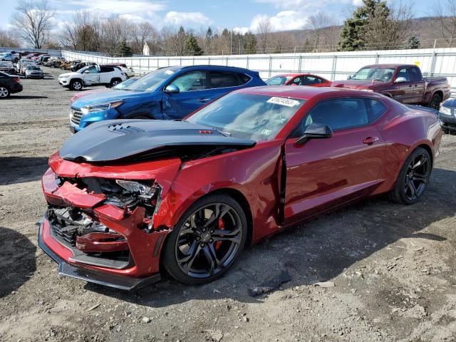 1G1FE1R75N0104453 - 2022 CHEVROLET CAMARO LT1 RED photo 1