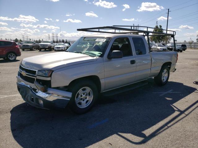 1GCEC19V77Z101124 - 2007 CHEVROLET SILVERADO C1500 CLASSIC SILVER photo 1