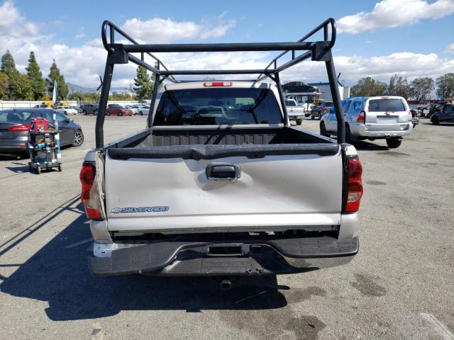 1GCEC19V77Z101124 - 2007 CHEVROLET SILVERADO C1500 CLASSIC SILVER photo 6