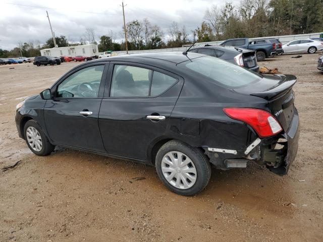 3N1CN7AP9KL871118 - 2019 NISSAN VERSA S BLACK photo 2