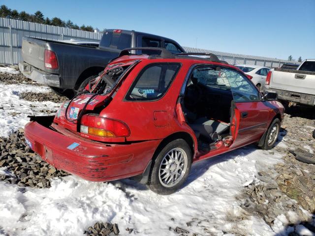 JF1GF4354VH823458 - 1997 SUBARU IMPREZA L RED photo 3