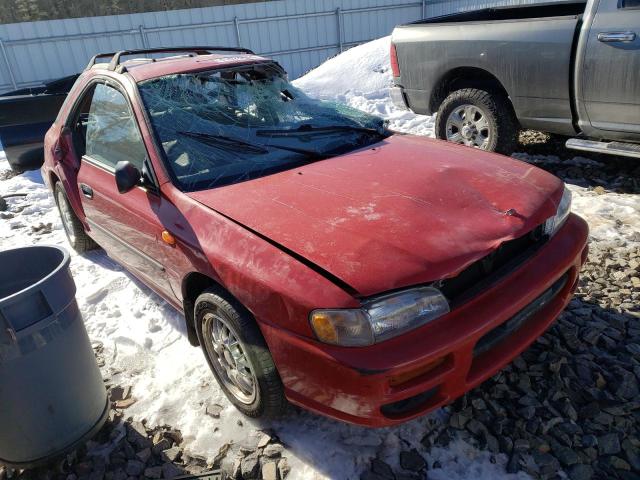 JF1GF4354VH823458 - 1997 SUBARU IMPREZA L RED photo 4