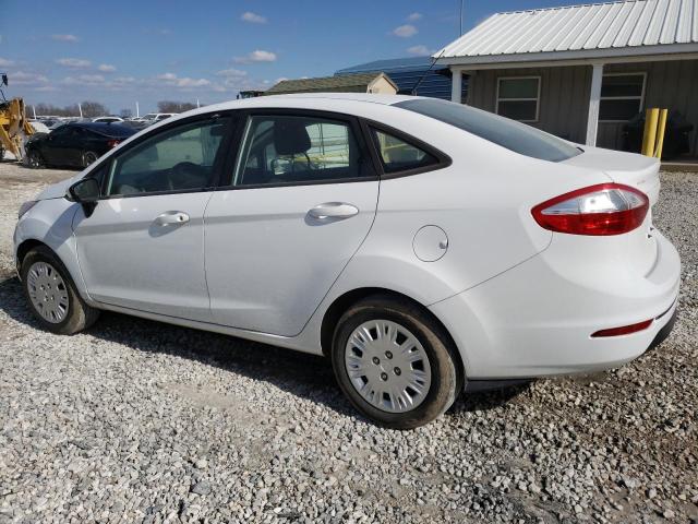 3FADP4AJ5KM161400 - 2019 FORD FIESTA S WHITE photo 2