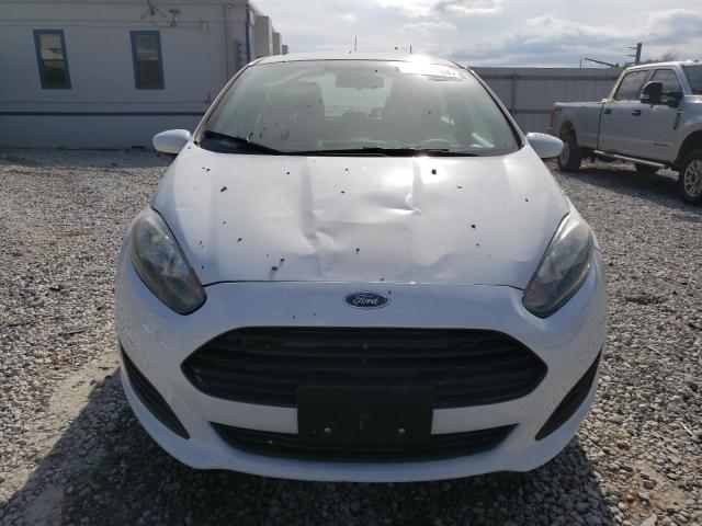 3FADP4AJ5KM161400 - 2019 FORD FIESTA S WHITE photo 5