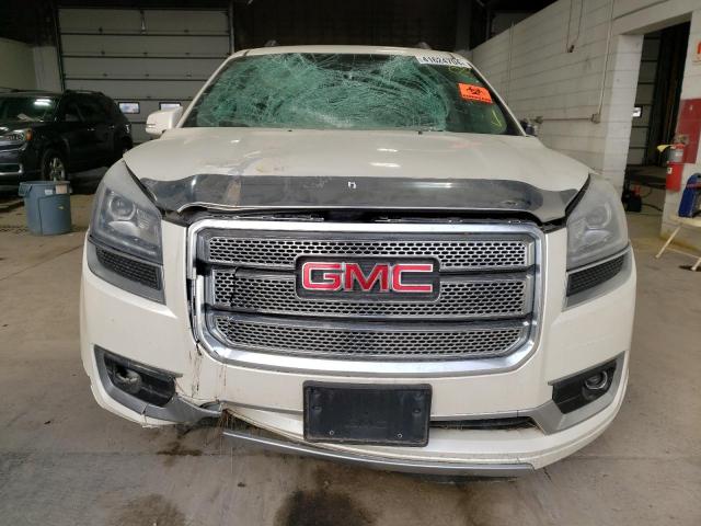 1GKKVTKD4EJ104427 - 2014 GMC ACADIA DENALI WHITE photo 5