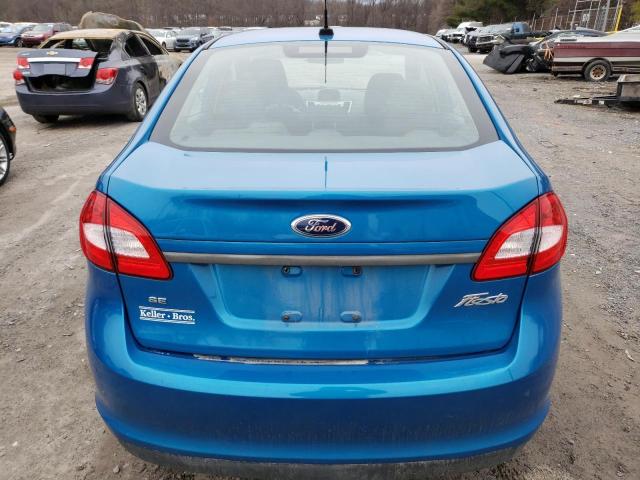 3FADP4BJ9DM129583 - 2013 FORD FIESTA SE BLUE photo 6