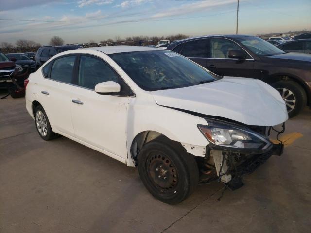 3N1AB7AP8HY343355 - 2017 NISSAN SENTRA S WHITE photo 4