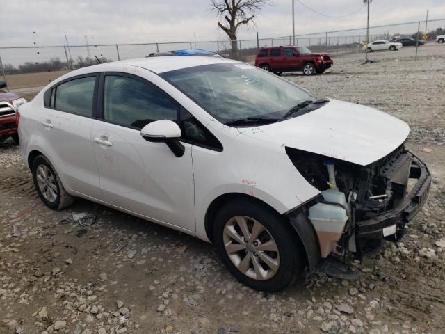 KNADN4A30D6099244 - 2013 KIA RIO EX WHITE photo 4