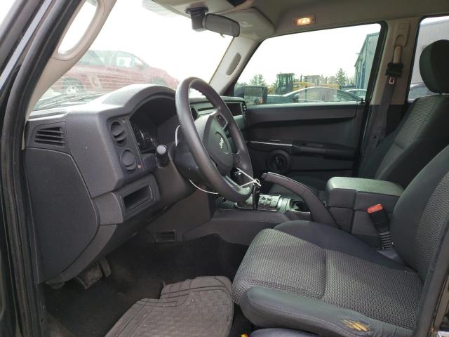 1J8HG48K88C231064 - 2008 JEEP COMMANDER SPORT Schwarz Foto 7