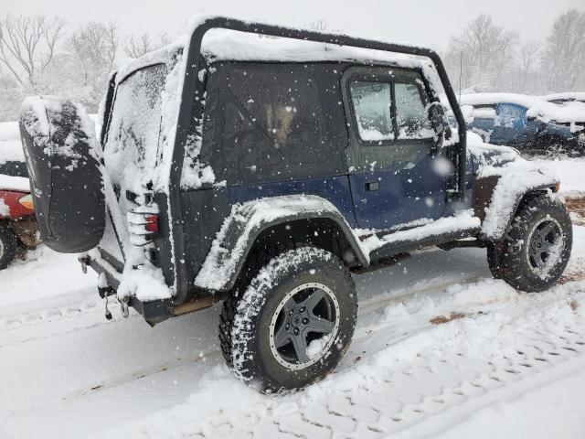 1J4FY19S1VP489076 - 1997 JEEP WRANGLER / SPORT BLUE photo 3