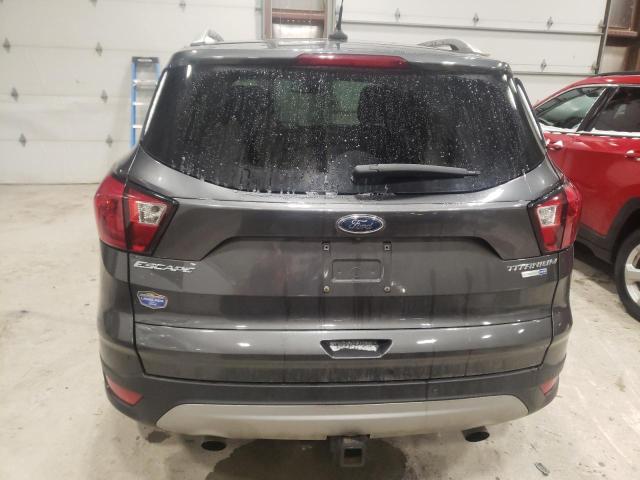 1FMCU9J97KUA02807 - 2019 FORD ESCAPE TIT GRAY photo 6