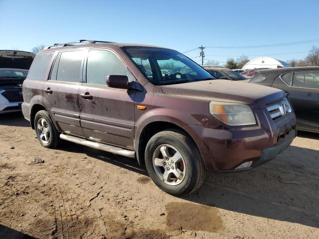 5FNYF18538B047964 - 2008 HONDA PILOT EXL BURGUNDY photo 4