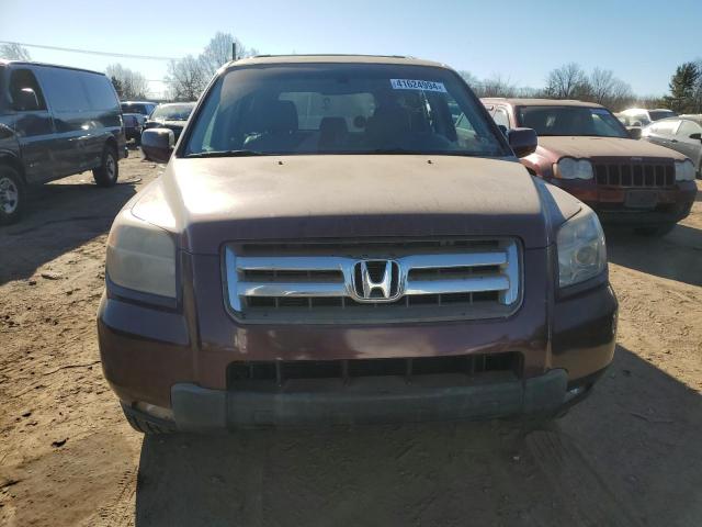 5FNYF18538B047964 - 2008 HONDA PILOT EXL BURGUNDY photo 5