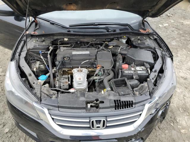 1HGCR2F32FA064402 - 2015 HONDA ACCORD LX BLACK photo 11