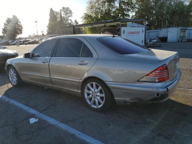 WDBNG70J93A332180 - 2003 MERCEDES-BENZ S 430 GOLD photo 2