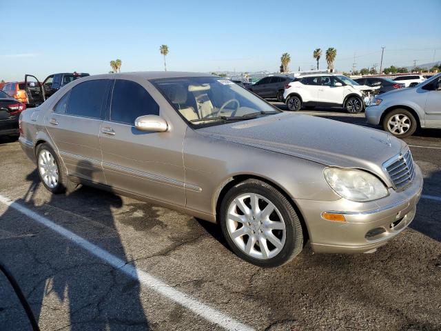 WDBNG70J93A332180 - 2003 MERCEDES-BENZ S 430 GOLD photo 4
