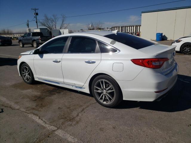 5NPE34AB1FH092963 - 2015 HYUNDAI SONATA SPORT WHITE photo 2