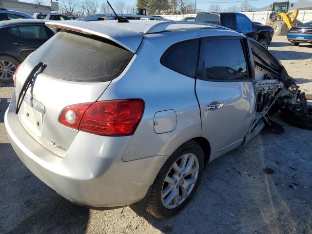 JN8AS5MVXDW651712 - 2013 NISSAN ROGUE S SILVER photo 3