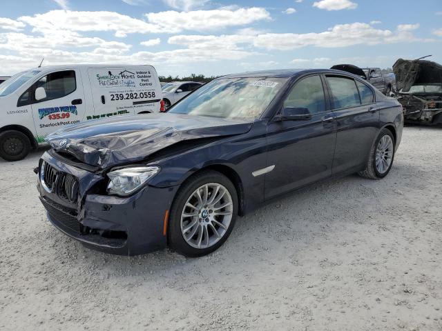 WBAYA8C57DC996761 - 2013 BMW 750I BLUE photo 1