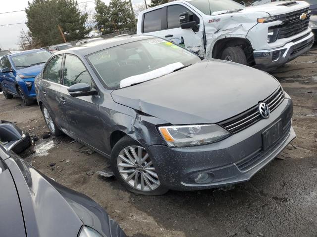 3VWL07AJXEM439057 - 2014 VOLKSWAGEN JETTA SEL GRAY photo 4