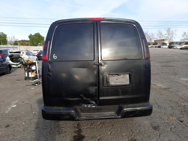 1GCWGBFP3J1270597 - 2018 CHEVROLET EXPRESS G2 BLACK photo 6