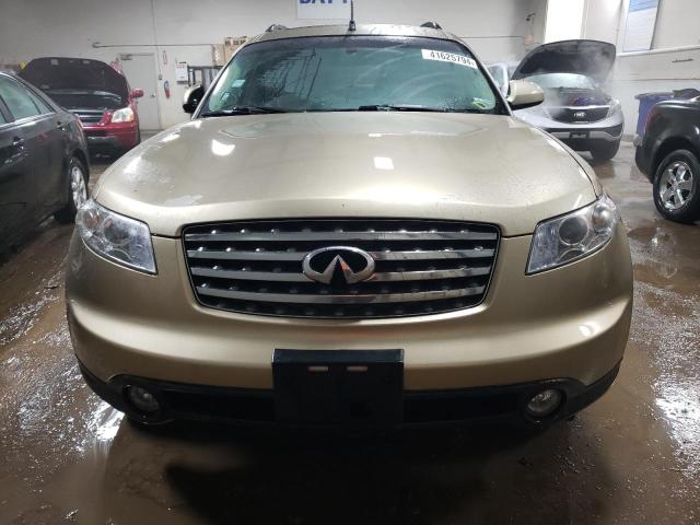 JNRAS08W35X200120 - 2005 INFINITI FX35 BEIGE photo 5