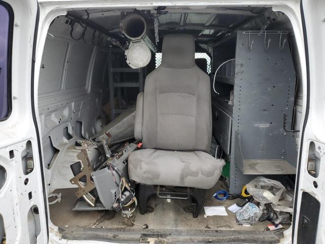 1FTNE1EW6DDB37310 - 2013 FORD ECONOLINE E150 VAN WHITE photo 10