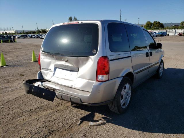 1GNDU231X8D177284 - 2008 CHEVROLET UPLANDER LS 银色 照片 4