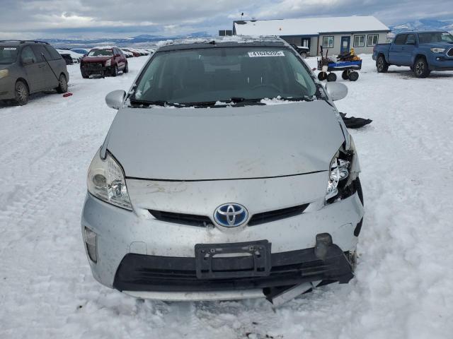 JTDKN3DU2D5602643 - 2013 TOYOTA PRIUS 银色 照片 5