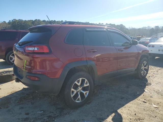 1C4PJMBS9FW501525 - 2015 JEEP CHEROKEE TRAILHAWK 红色 照片 3