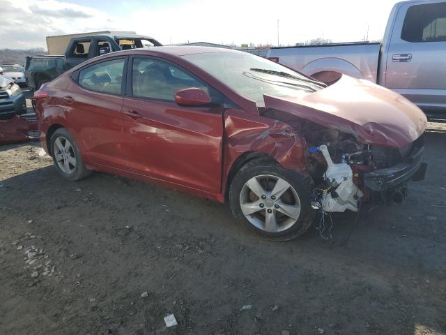 KMHDH4AE6BU139262 - 2011 HYUNDAI ELANTRA GLS RED photo 4