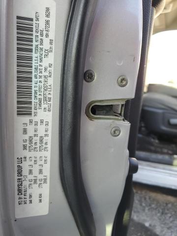 1C6RR7FT0DS710105 - 2013 RAM 1500 ST SILVER photo 12