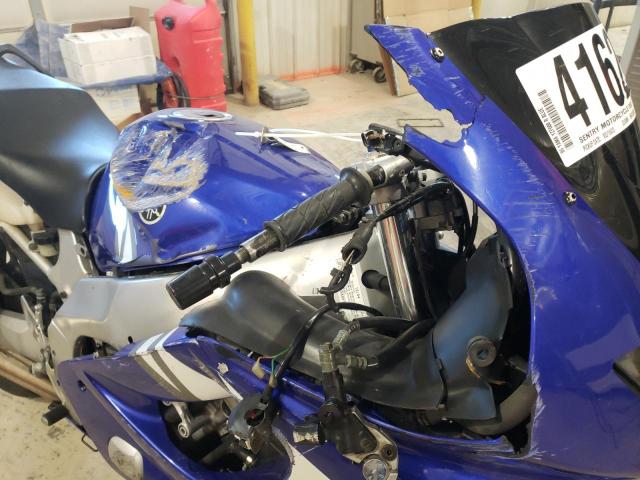 JYA5AHE0X5A047429 - 2005 YAMAHA YZF600 R BLUE photo 9