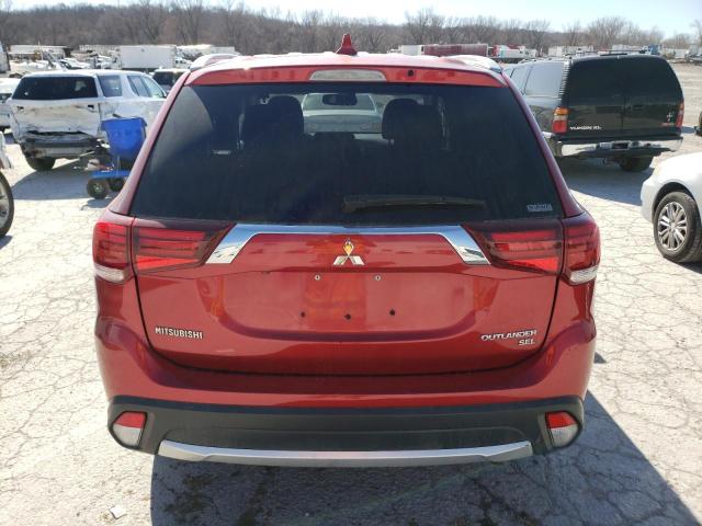 JA4AZ3A34JZ015550 - 2018 MITSUBISHI OUTLANDER SE RED photo 6