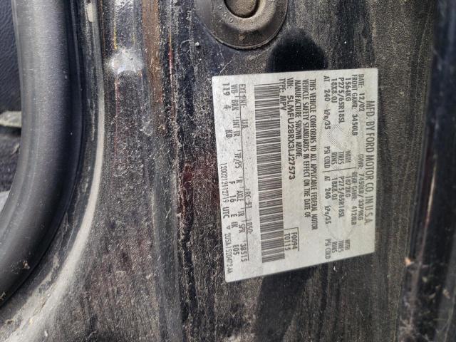 5LMFU28RX3LJ27573 - 2003 LINCOLN NAVIGATOR BLACK photo 12