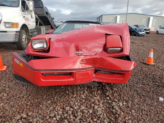 1G1YY6780G5905337 - 1986 CHEVROLET CORVETTE RED photo 5