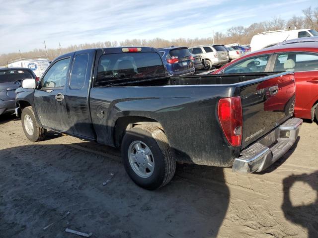 1GCCS19E978152396 - 2007 CHEVROLET COLORADO BLACK photo 2