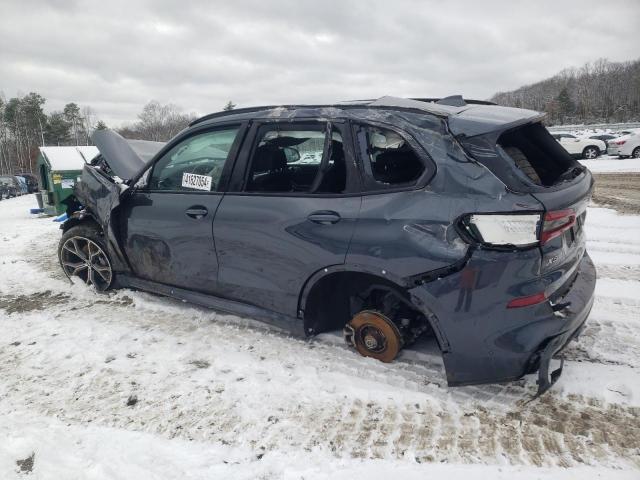 5UXCR6C02N9J58939 - 2022 BMW X5 XDRIVE40I BLUE photo 2