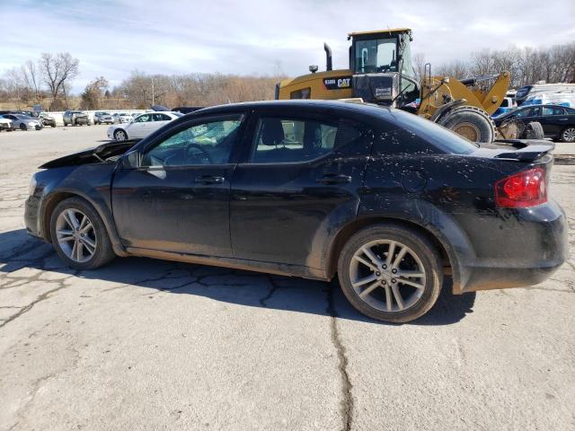 1C3CDZAG9DN548352 - 2013 DODGE AVENGER SE BLACK photo 2