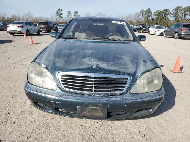 WDBNG70J52A245469 - 2002 MERCEDES-BENZ S 430 GREEN photo 5
