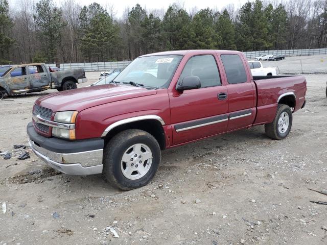 2GCEK19T141349522 - 2004 CHEVROLET SILVERADO K1500 BURGUNDY photo 1