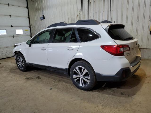 4S4BSANC8J3356378 - 2018 SUBARU OUTBACK 2.5I LIMITED WHITE photo 2