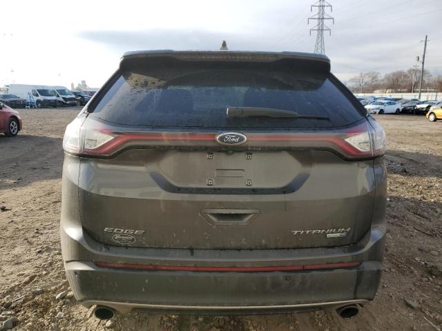 2FMPK4K92HBB90739 - 2017 FORD EDGE TITANIUM GRAY photo 6