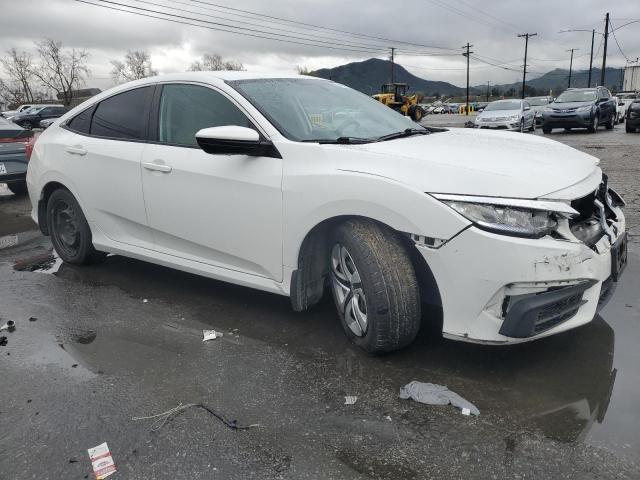 2HGFC2F57JH548849 - 2018 HONDA CIVIC LX WHITE photo 4